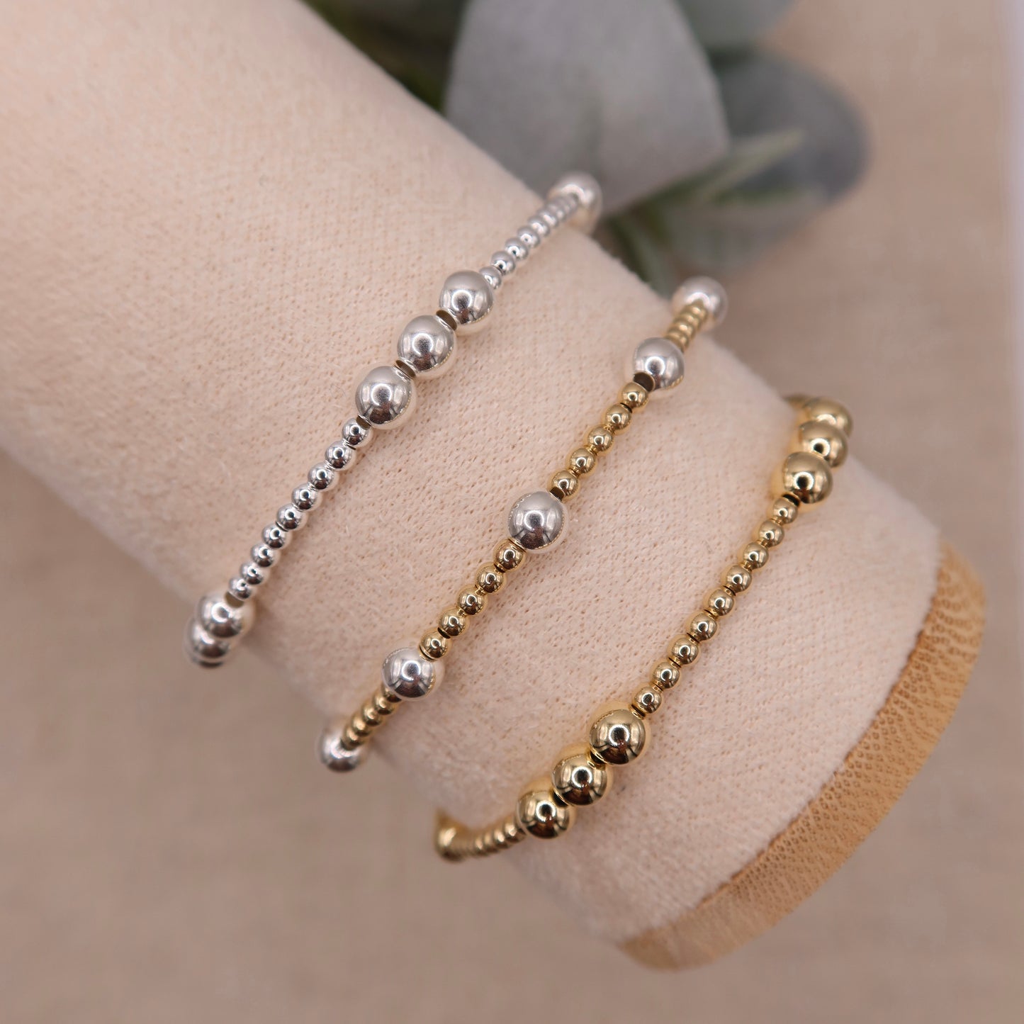 Mixed Metals Trio | Sterling Silver | 14k Gold-filled
