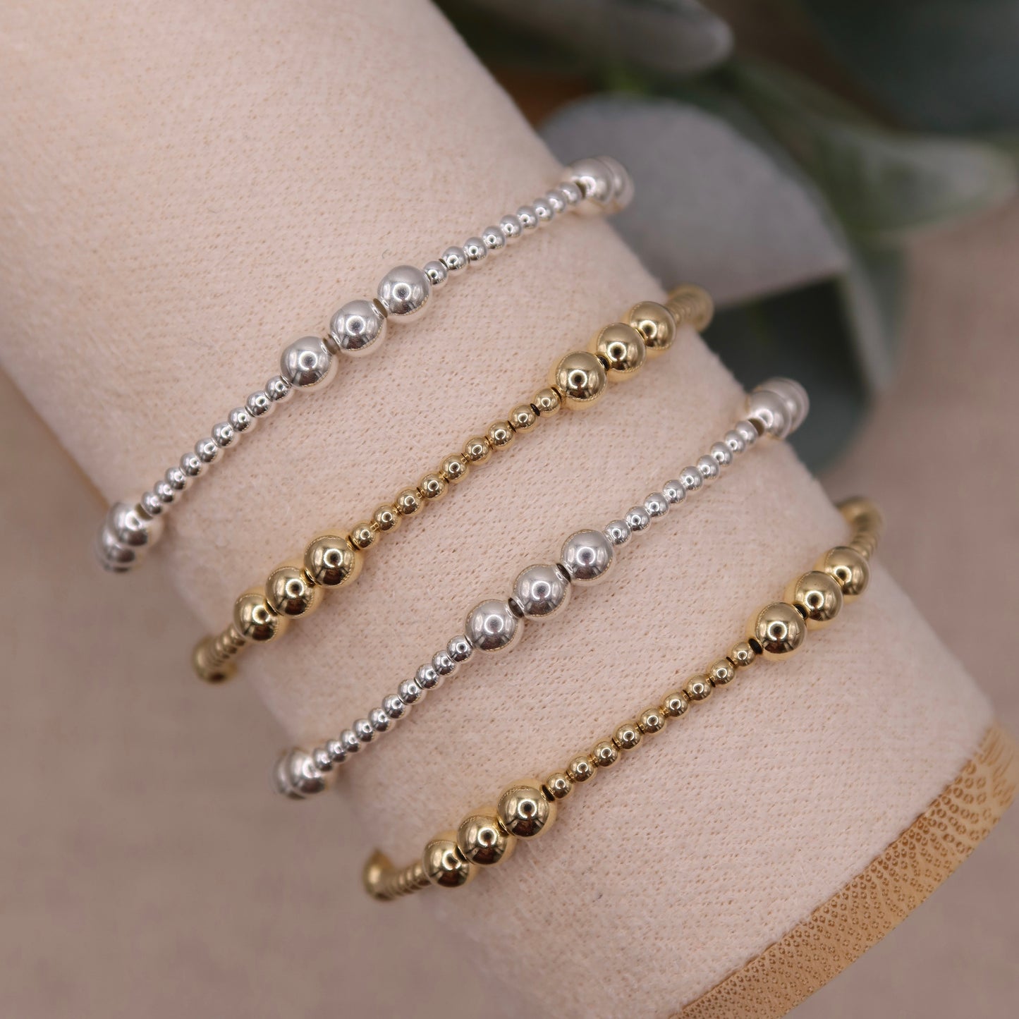 Metal Luxe Bracelet | Sterling Silver | 14k Gold-filled