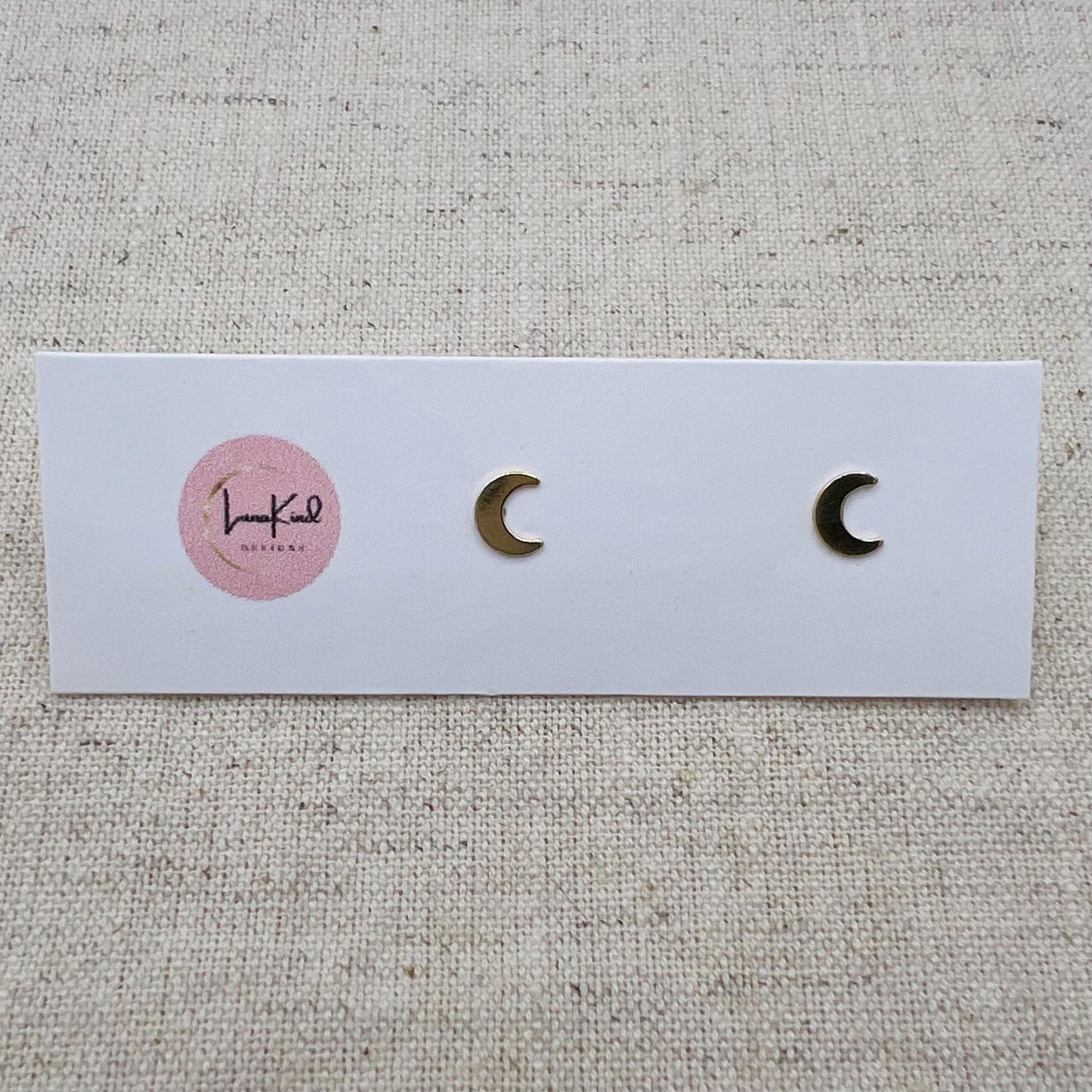 Crescent Moon Earrings | 14k Gold-filled