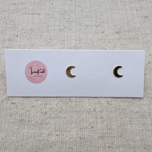 Crescent Moon Earrings | 14k Gold-filled