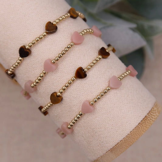 Self-Love Heart Bracelet | 14k Gold-filled
