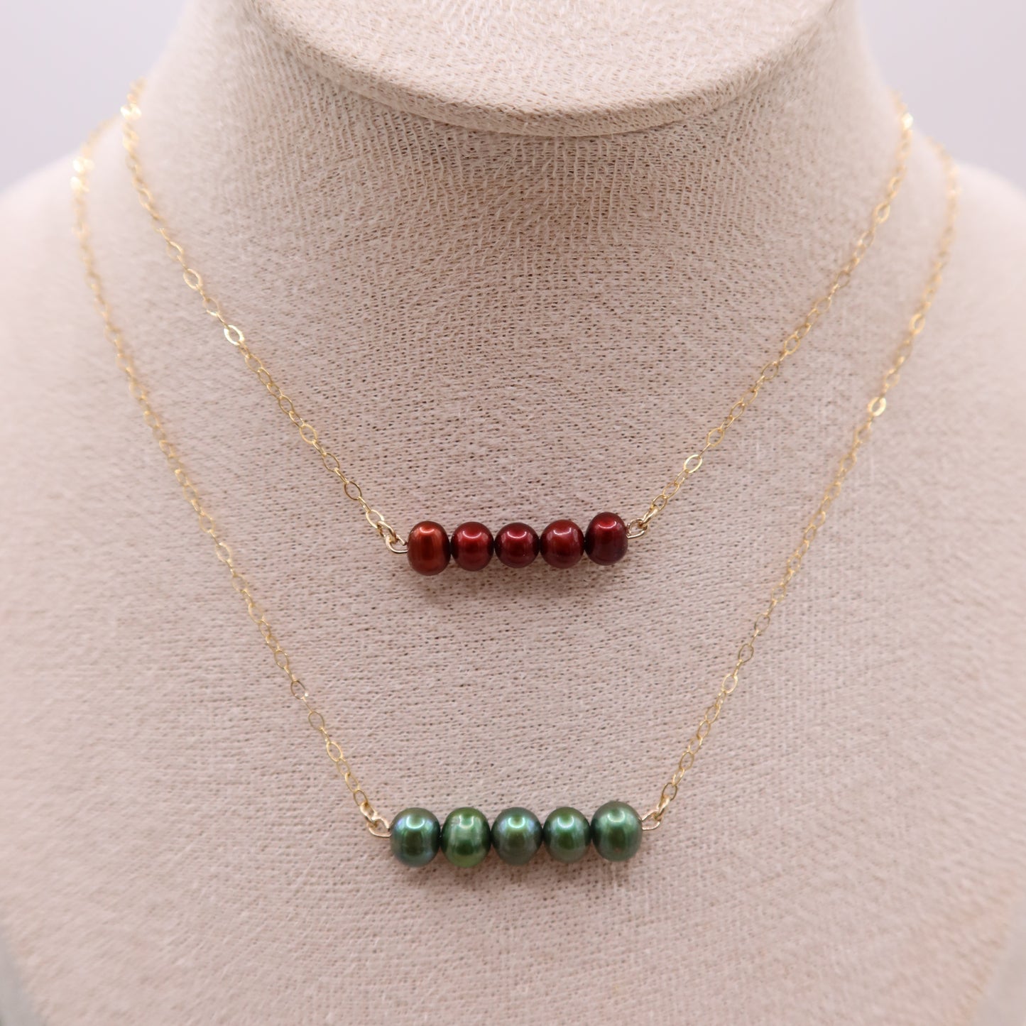 Pretty in Holiday Pearls | 14k Gold-filled & Freshwater Pearls