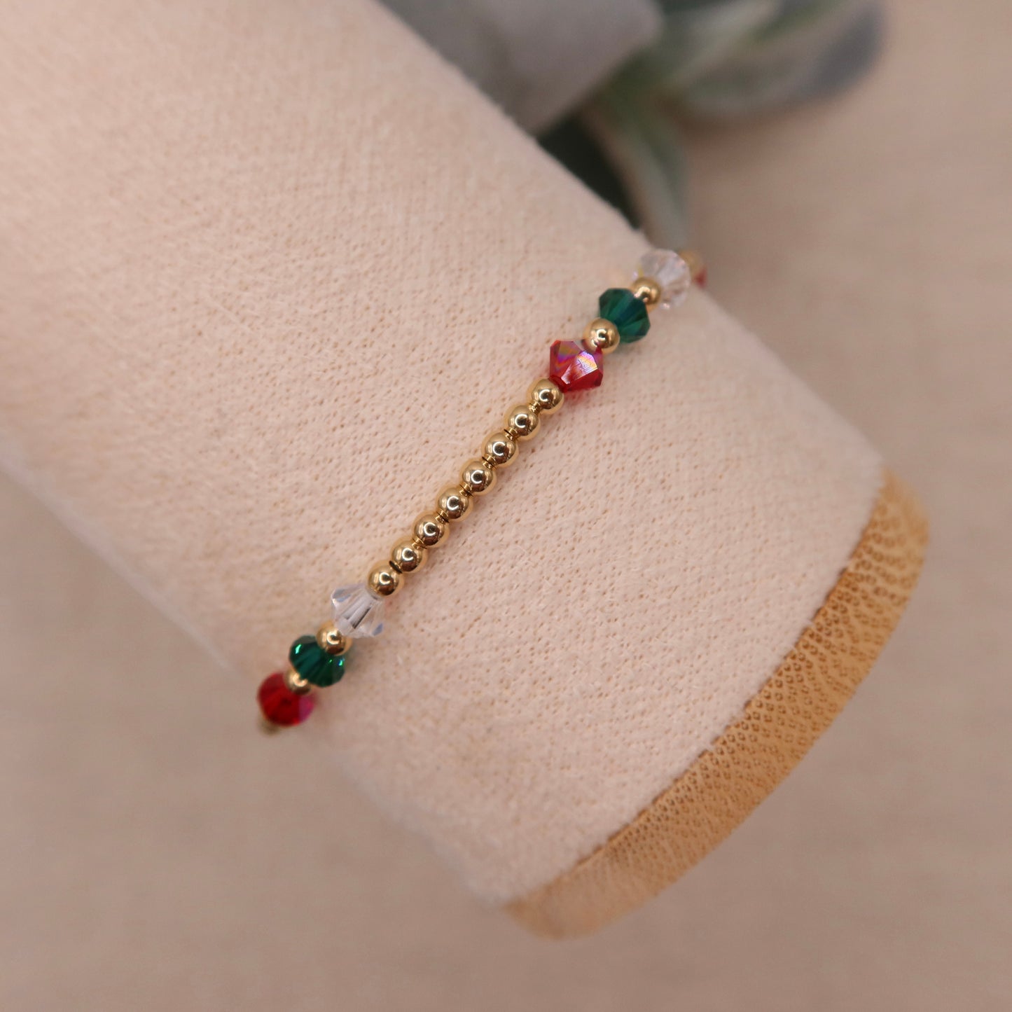 Holiday Luxe Bracelet | 14k Gold-filled & Preciosa Crystals