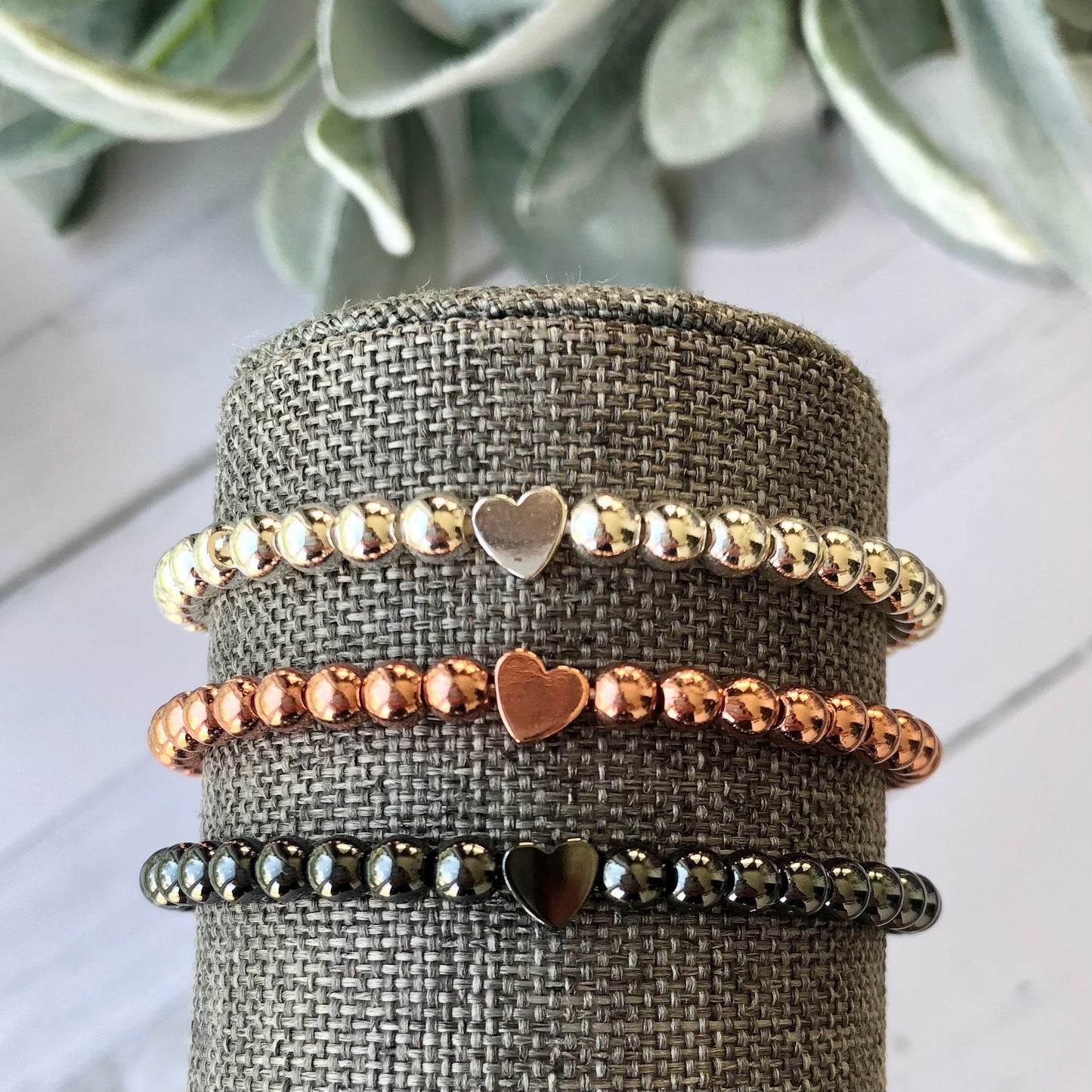 Hematite Bracelet & Trio