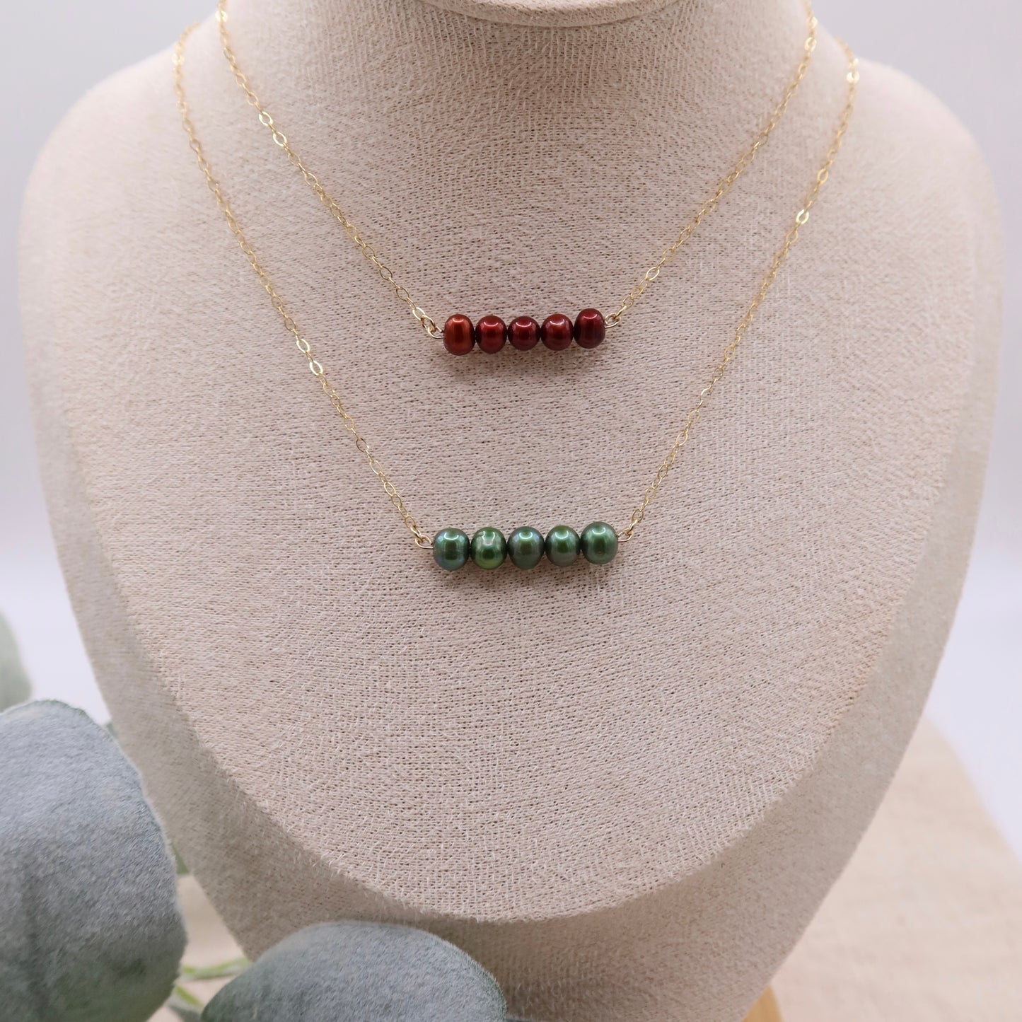 Pretty in Holiday Pearls | 14k Gold-filled & Freshwater Pearls