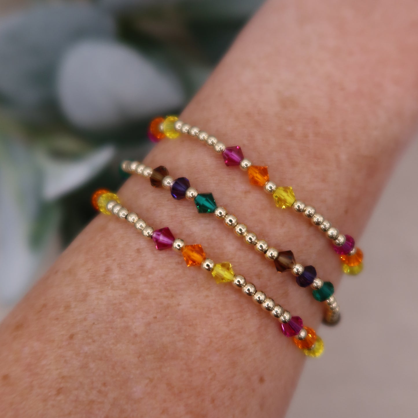 Autumn Luxe Bracelet | Preciosa Crystals & 14k Gold-filled