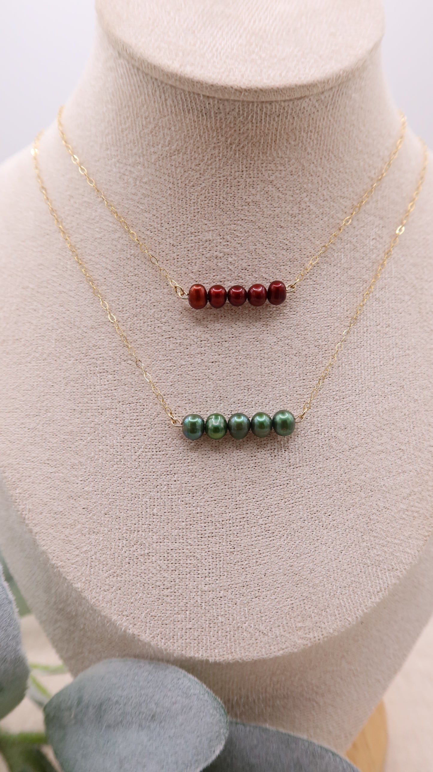 Pretty in Holiday Pearls | 14k Gold-filled & Freshwater Pearls