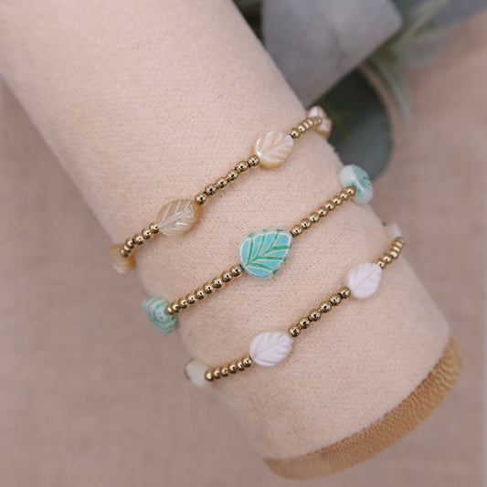 Autumn Leaves Trio | 14k Gold-filled