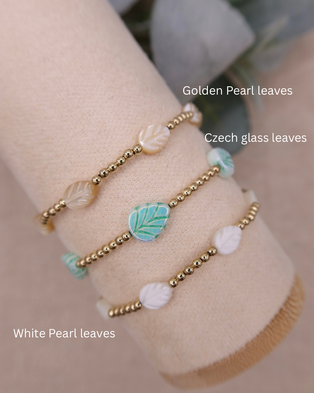 Autumn Leaves Trio | 14k Gold-filled