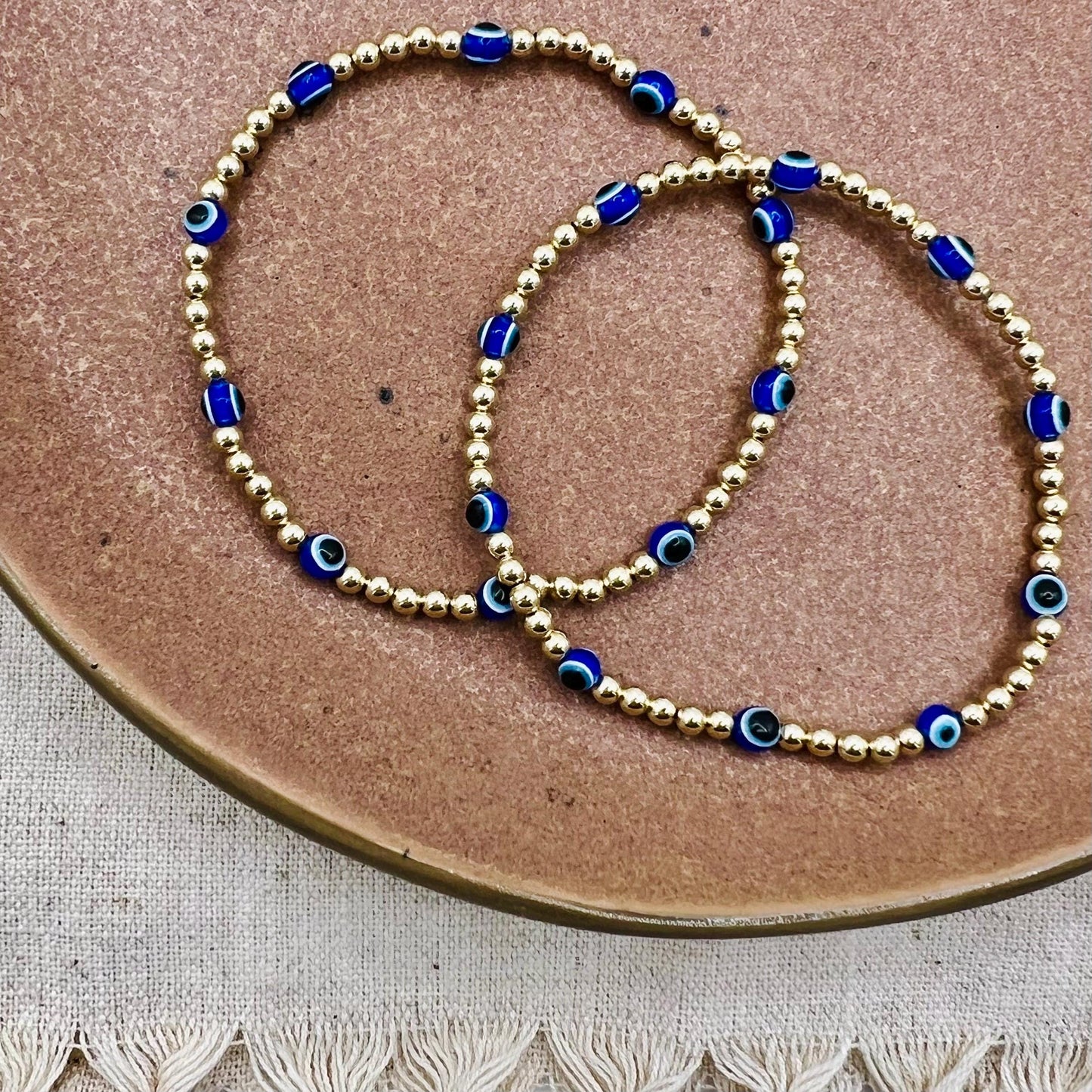 Evil Eye Bracelet | 14k Gold-filled